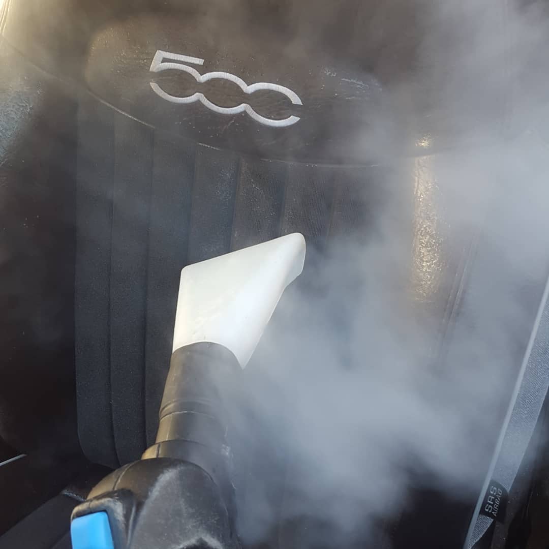 Igienizzazione auto a vapore